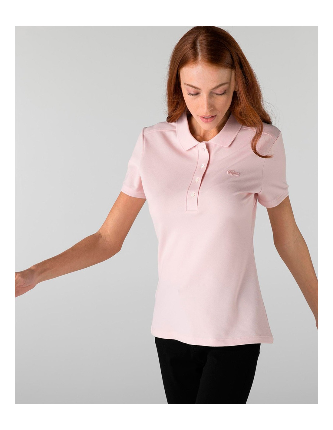 Tシャツ・カットソー LACOSTE Woman Polo Shirt Multicolor PF5462 HD9 LACOSTE - PF5462 - Polo