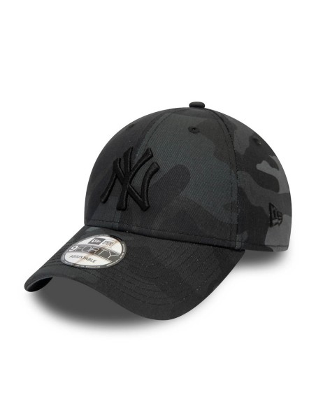New Era MLB New York Yankees Camo Logo T-Shirt - Black