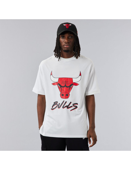 NEW ERA Nba Script Mesh Tee Chibul - Maglietta