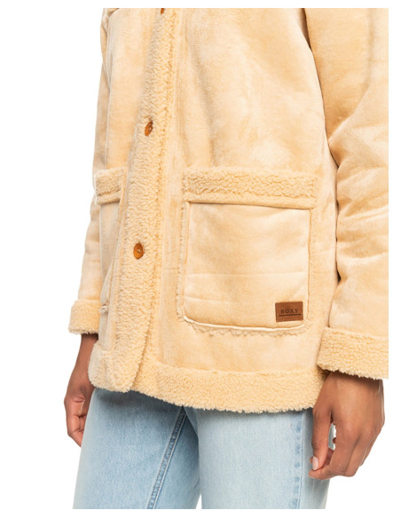 ROXY Change Of Heart - Sherpa Jacket