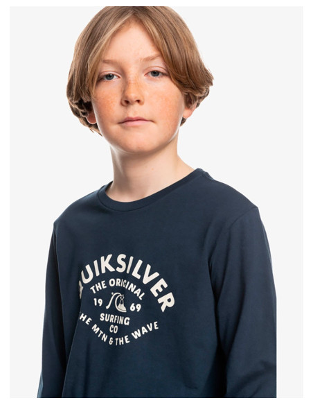 QUIKSILVER Scripttalk - Maglietta