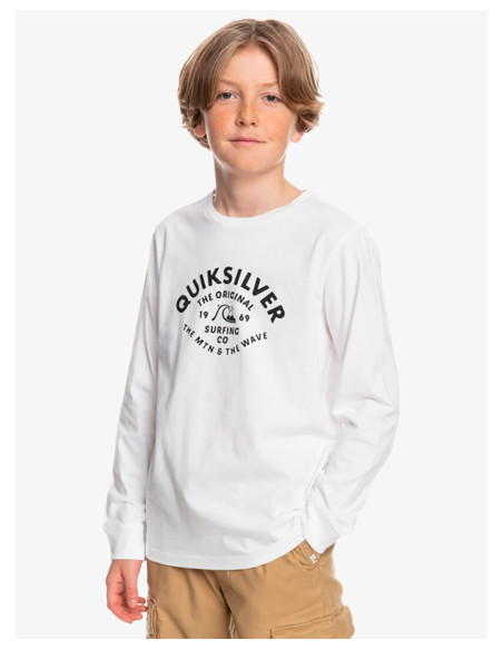 QUIKSILVER Scripttalk - Maglietta