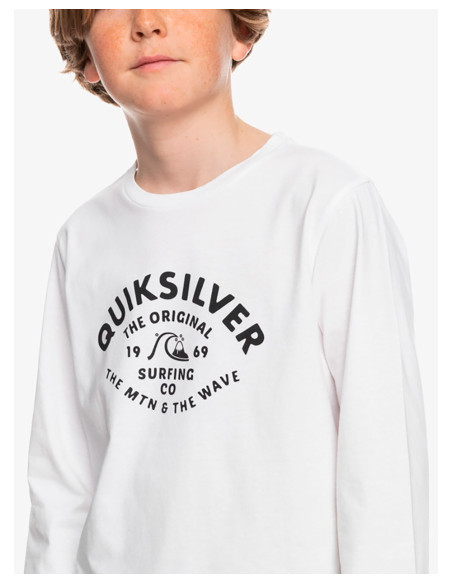 QUIKSILVER Scripttalk - Maglietta