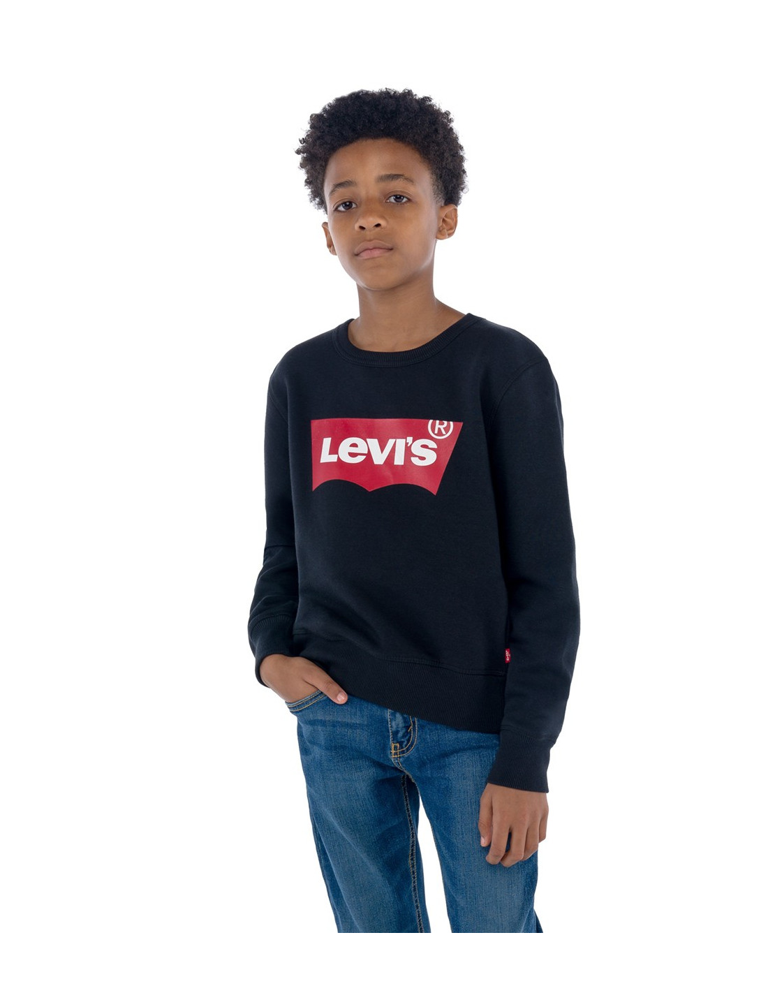 LEVI S Infantil Batwing Crewneck Sudadera