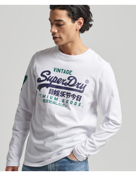 SUPERDRY M6010632A - T-shirt de manga comprida