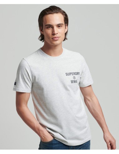 SUPERDRY Vintage Corp Logo Marl Tee - Camiseta
