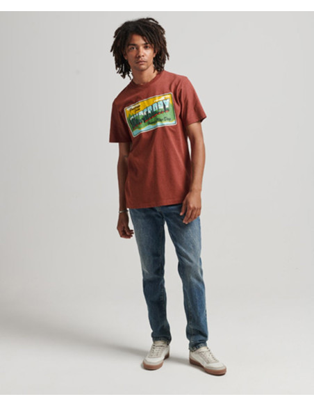 SUPERDRY Vintage Travel Tee - T-shirt