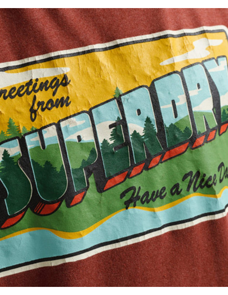 SUPERDRY Vintage Travel Tee - Camiseta