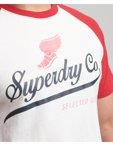 SUPERDRY Vintage Achilles Raglan Tee – T-Shirt