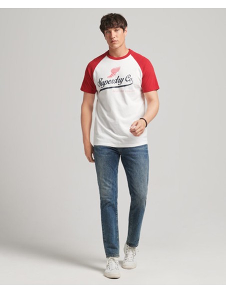 SUPERDRY Vintage Achilles Raglan Tee – T-Shirt