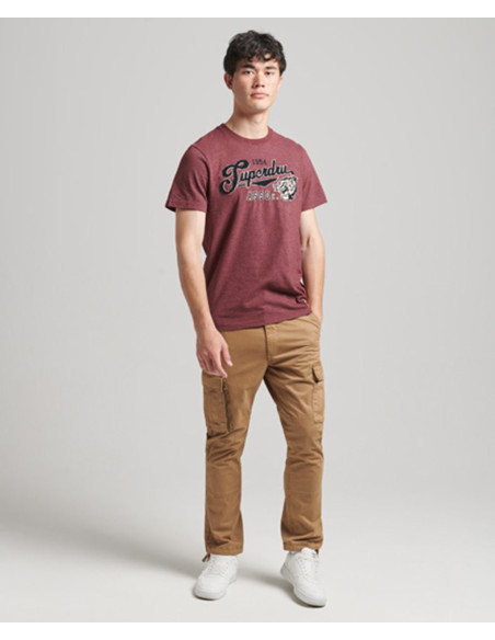 SUPERDRY Vintage Script Style Coll Tee - T-shirt