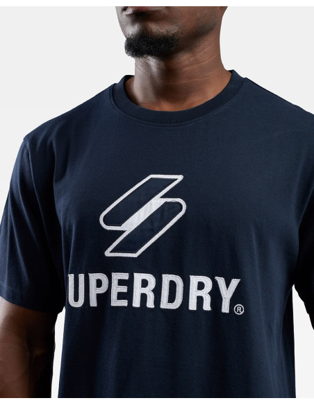 SUPERDRY Code Sl Stacked Apq Tee - Maglietta