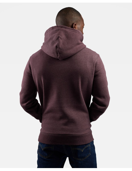 SUPERDRY Vintage Corp Logo Marl Hood - Sudadera