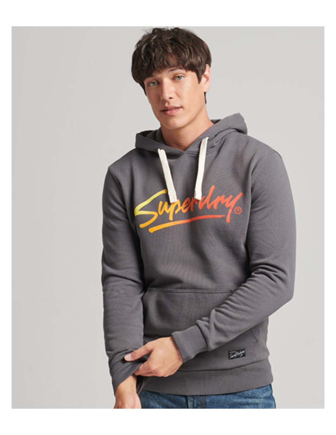 SUPERDRY Vintage Script Hood - Sudadera