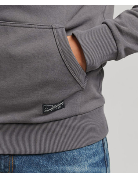 SUPERDRY Vintage Downtown Script Hood - Felpa