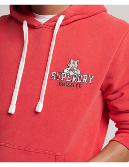 SUPERDRY Vintage Collegiate Hood - Felpa