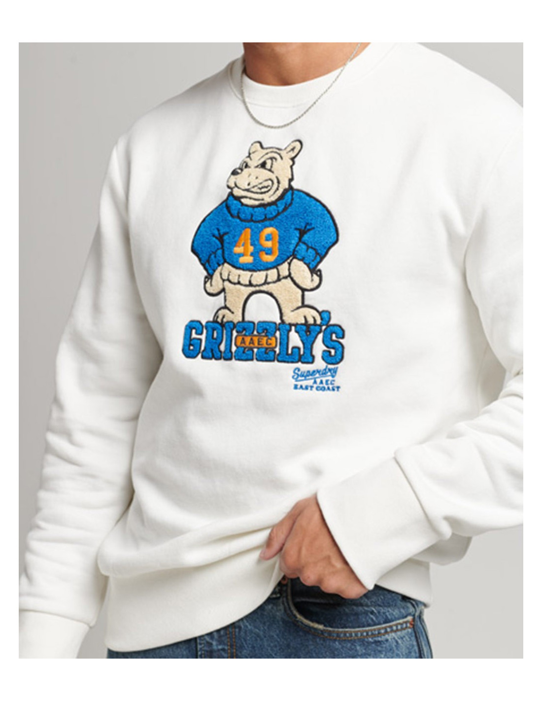 SUPERDRY Vintage Collegiate Crew Sweat Sweatshirt