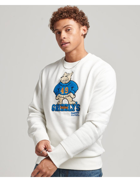 SUPERDRY Vintage Collegiate Crew Sweat - Sweat-shirt