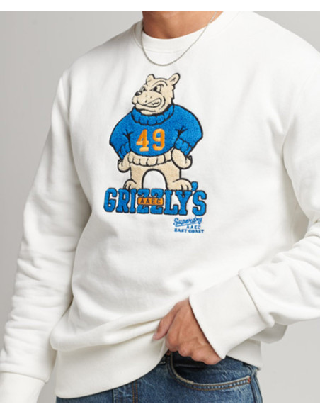 SUPERDRY Vintage Collegiate Crew Sweat - Sweat-shirt
