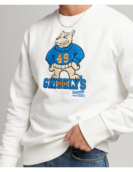 SUPERDRY Vintage Collegiate Crew Sweat – Sweatshirt