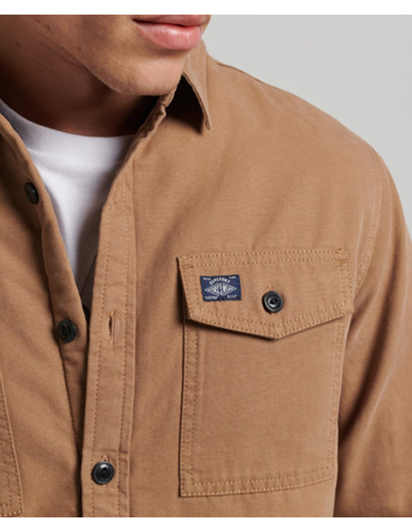 SUPERDRY Vintage Borg gefüttertes Miller-Hemd