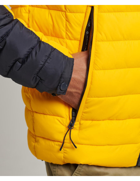 Jaqueta Jkt SUPERDRY Code Xpd Radar Quilt Mix