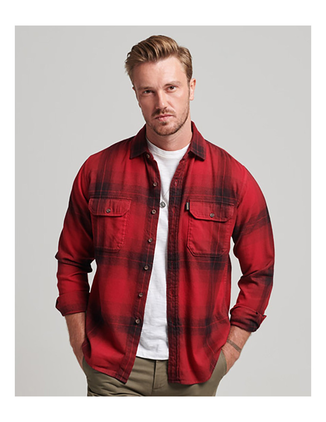 Chemise à carreaux 2025 vintage