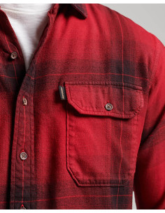 SUPERDRY Vintage Check Flannel Shirt - Shirt 2