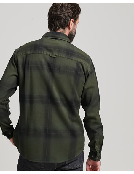 SUPERDRY Vintage Check Flannel Shirt - Camisa
