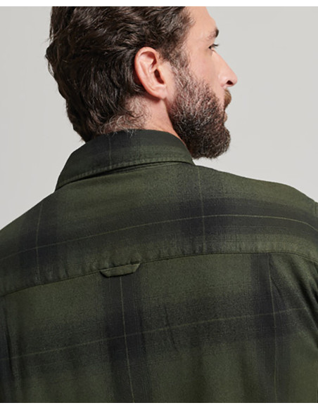 SUPERDRY Vintage Check Flannel Shirt - Camisa