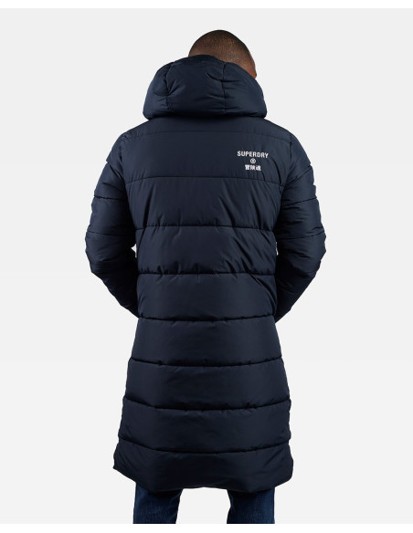 SUPERDRY Code Sl Doudoune longue à capuche