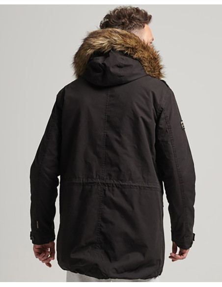 SUPERDRY Vintage Miltry Kunstpelz-Parkajacke