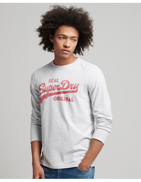 SUPERDRY Vintage Vl Soda Pop L/S Top - T-Shirt