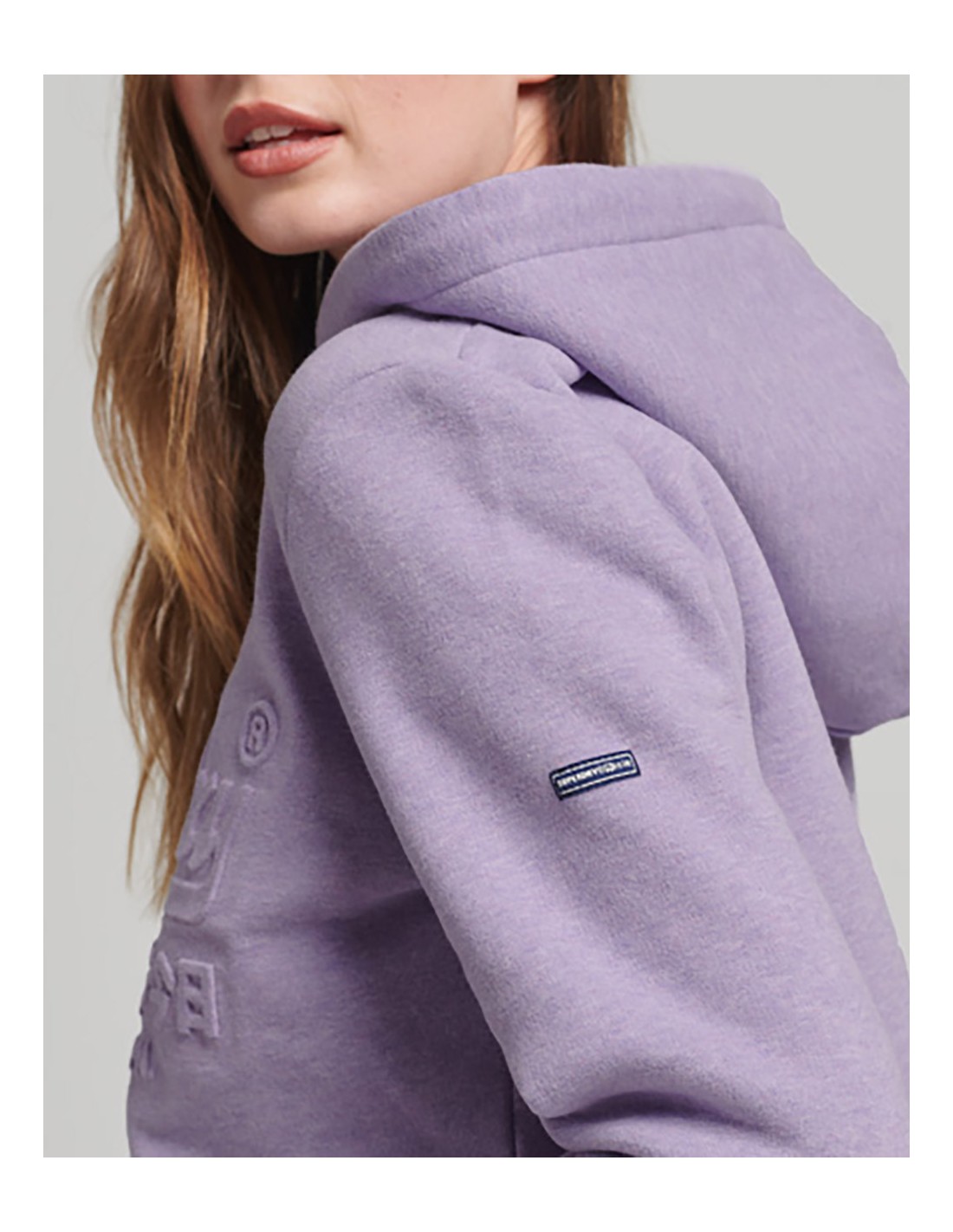 SUPERDRY Vintage Logo Emboss Hood - Sweatshirt