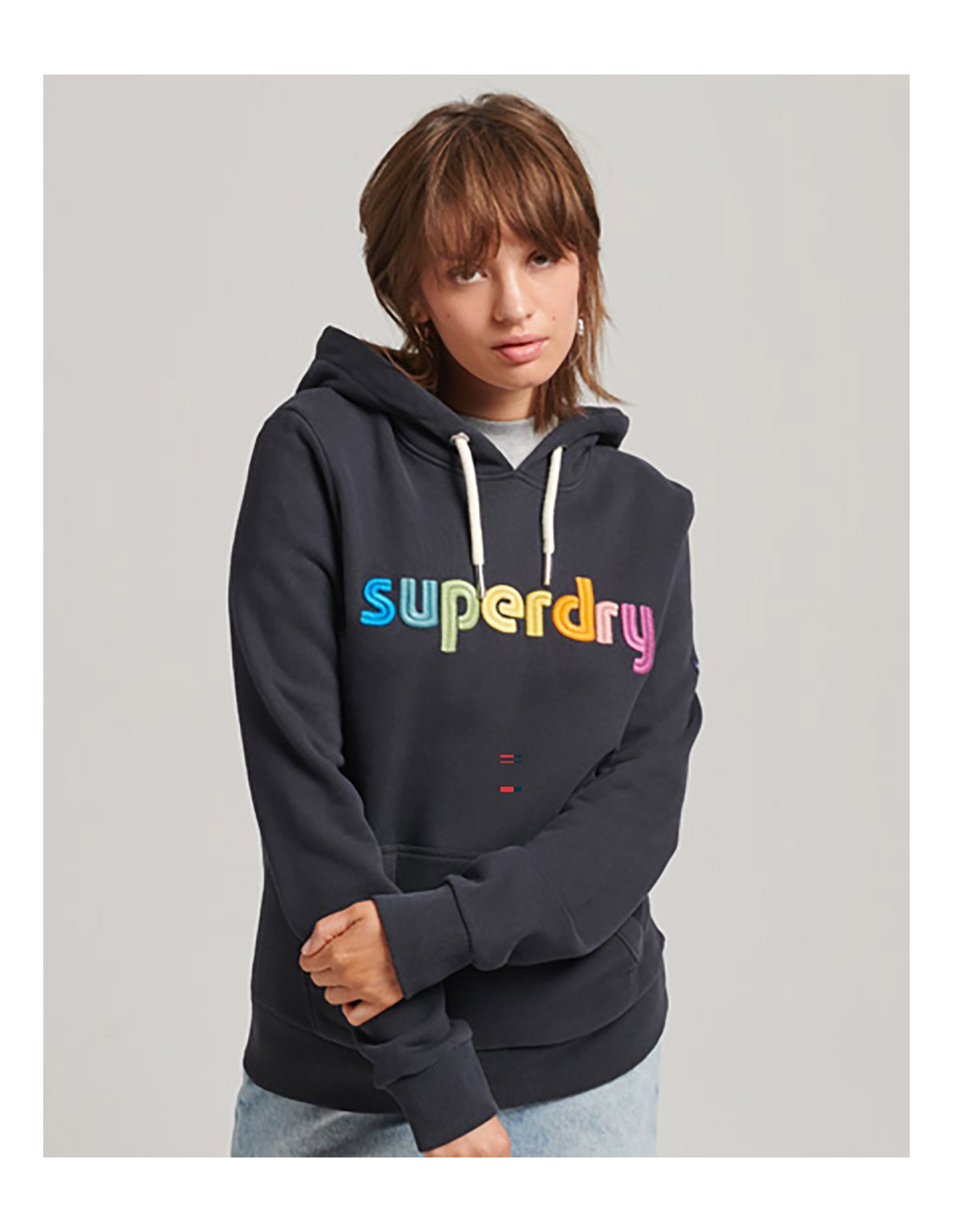 SUPERDRY Vintage Cl Rainbow Hood - Felpa