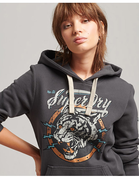 SUPERDRY Vintage Boho Graphic Hood – Sweatshirt