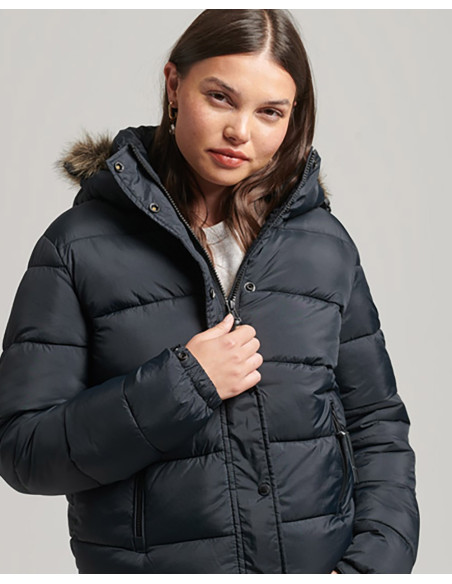 SUPERDRY Vintage Hooded Mid Layer Short - Jacket