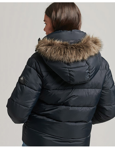 SUPERDRY Vintage Hooded Mid Layer Short - Jacket