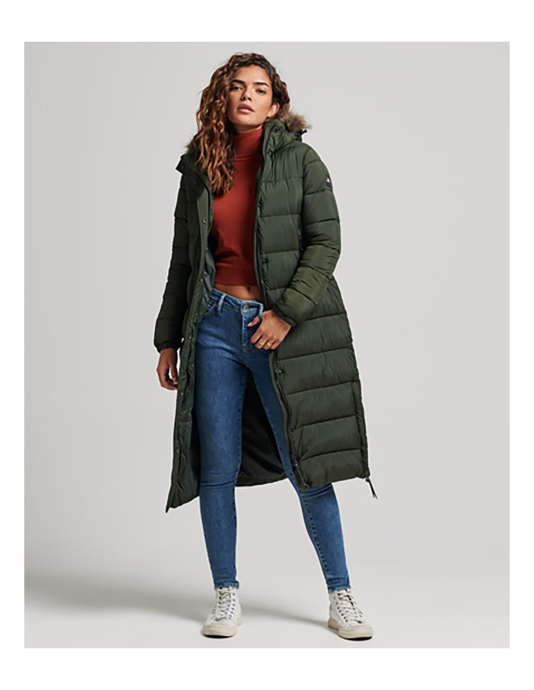 Vintage shop hooded coat