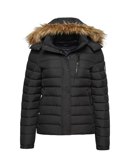 Jaqueta Fuji de pele sintética clássica SUPERDRY - Jaqueta