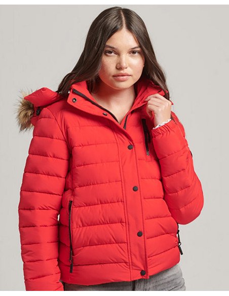 Jaqueta Fuji de pele sintética clássica SUPERDRY - Jaqueta