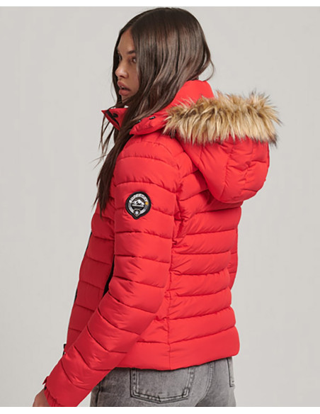Jaqueta Fuji de pele sintética clássica SUPERDRY - Jaqueta