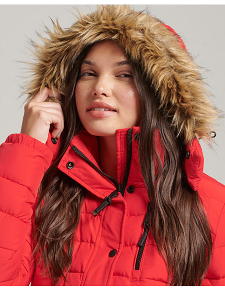 SUPERDRY Classic Faux Fur Fuji Jacket - Chaqueta