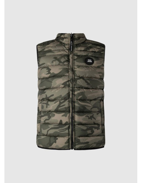 PEPE JEANS Jack Vest Camo - Abrigo