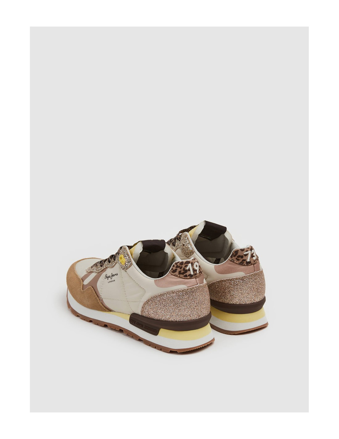 Basket pepe jeans leopard discount