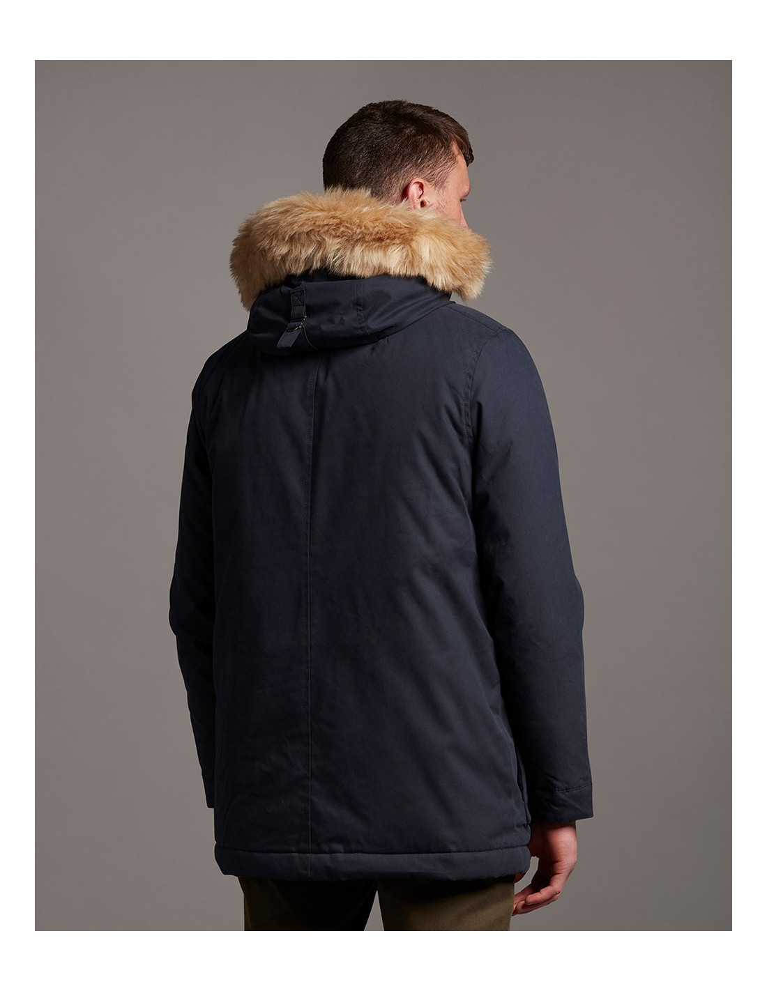 Mens parka jacket lyle and scott cheap