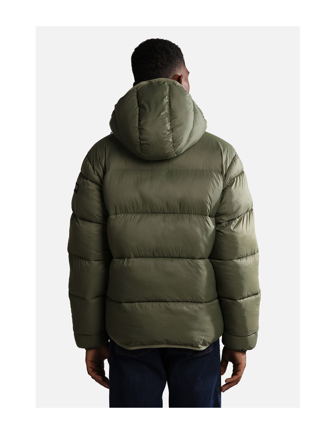 美品 北欧ブランド NAPAPIJRI モスグリーン