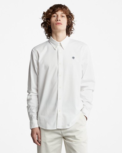 TIMBERLAND Ls Oxf Shirt Slim - Maglia