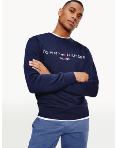 Sweatshirt Homme - Bleu Tommy Hilfiger Underwear en coton Tommy Hilfiger  Underwear - Pull / Gilet / Sweatshirt Homme sur MenCorner