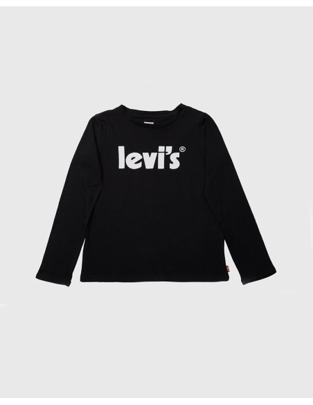 LEVI´S  Ls Poster Logo - Camiseta